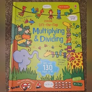 Usborne Lift-the-Flap Multiplying and Dividing Book